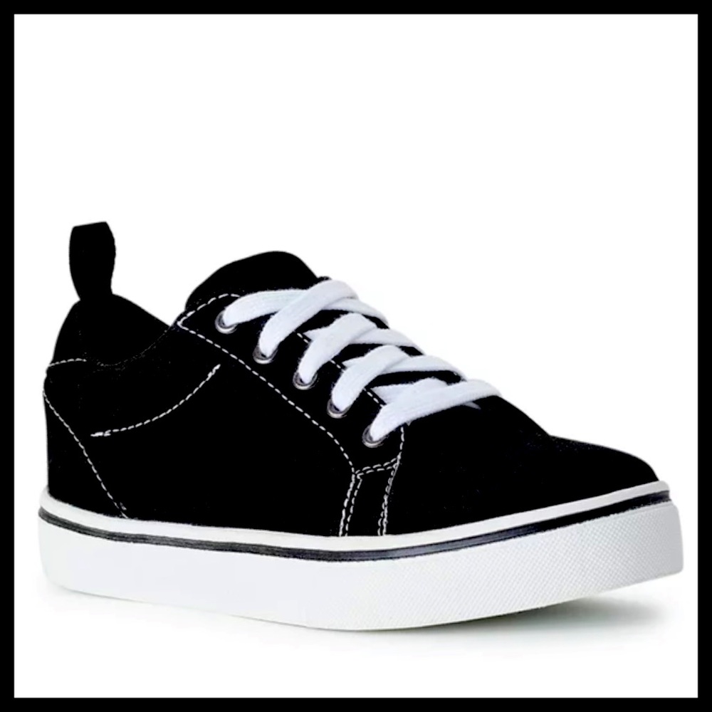 🔥NWT🔥Wonder Nation Youth Boys Casual Canvas Sneakers